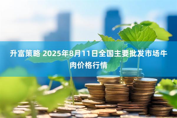 升富策略 2025年8月11日全国主要批发市场牛肉价格行情